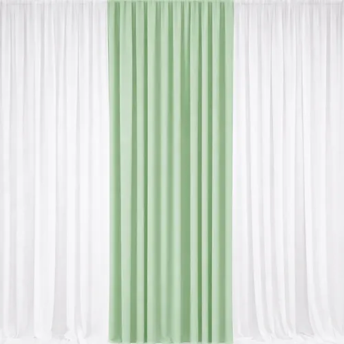 3m 3-Panel Draping Sage & White