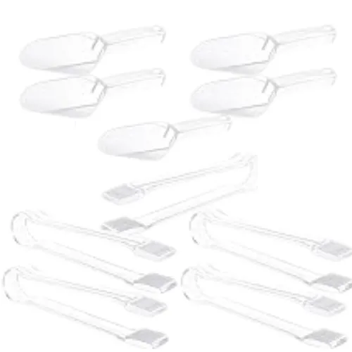 Set of Scoops & Tongs (Choose Quantity)