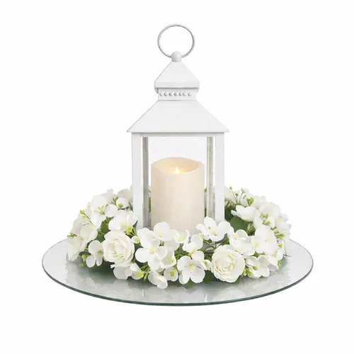 White Lantern Blossom Centerpiece