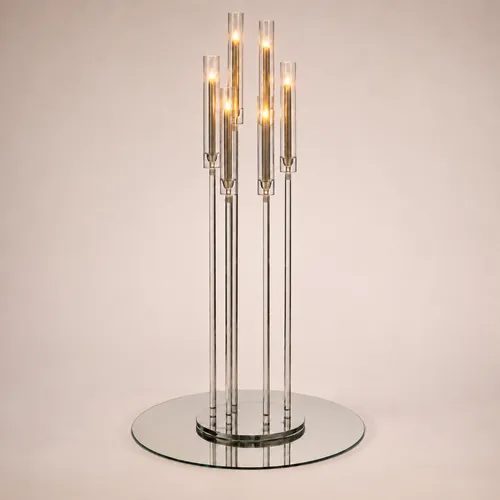 Tall Acrylic Candle Holder (Choose Styling)