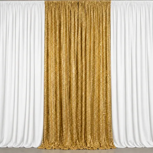 3M Gold & White Glam Draping