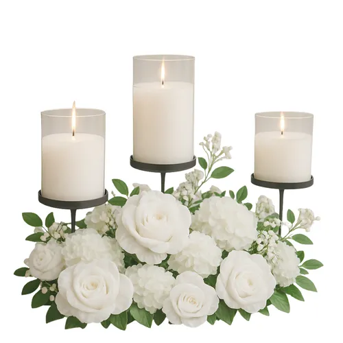Black Triple Candle Holder