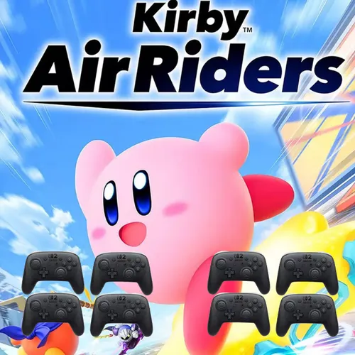 Kirby Air Raiders & Mario Kart World Party Package
