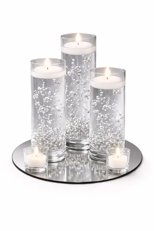 Silver Pearl Glow Trio