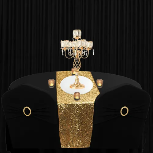 Black & Gold Luxe Party Package 