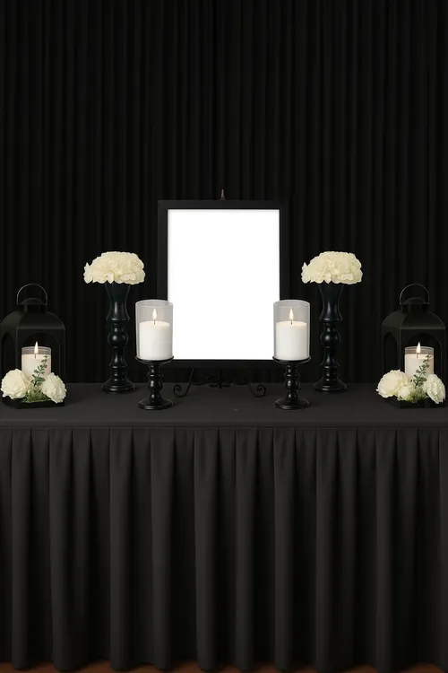 Memorial Table Dressing Package 