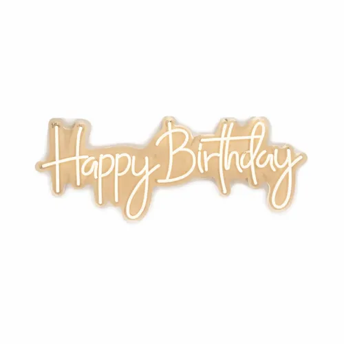Neon Happy Birthday Light