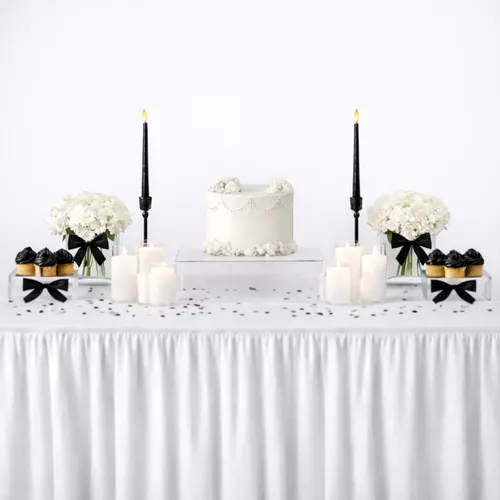 Modern Birthday Cake Table Display