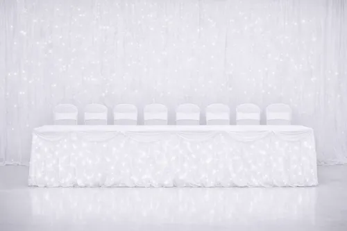 LED Starlit Set Wedding Head Table for 8 People