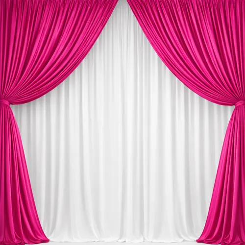  3m Fuchsia Double Draping