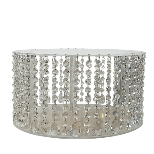 16 Inch Glass Pendant Cake Stand