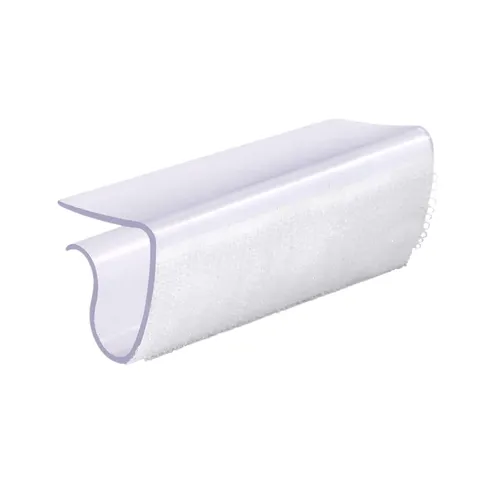 Pack of 10 Horizontal Velcro Table Skirt Clips (Choose Size)