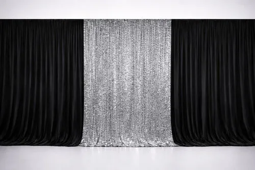 Monochrome Glam Draping (Choose Size)