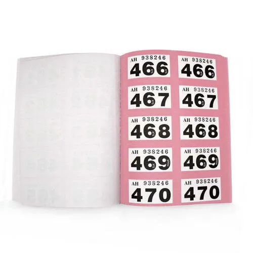 Raffle Ticket Book