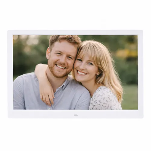 White Digital Photo Frame
