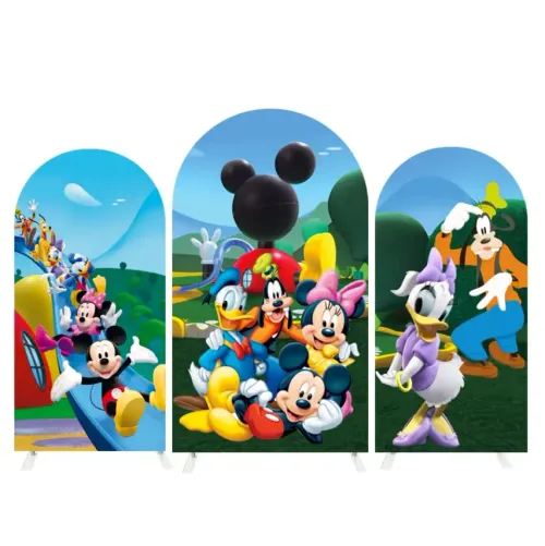 Mickey & Friends Arch Covers and Frame Set