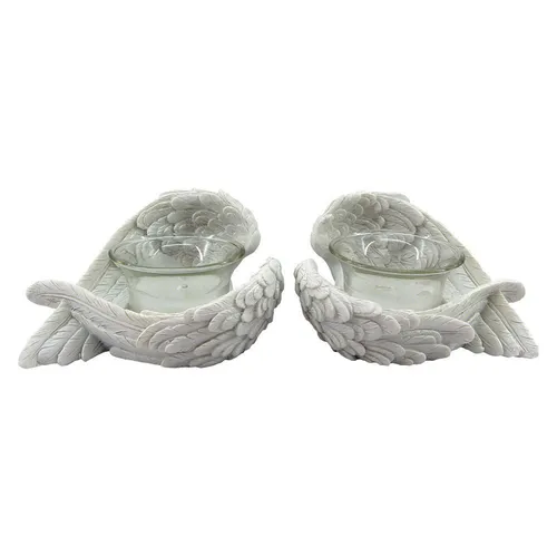 Pair Of Wing Tealight Holders