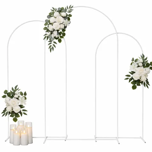 Triple Arch Floral Frame