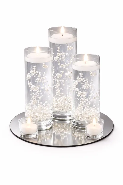 White Pearl Glow Trio