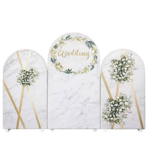 Triple Wedding Arches