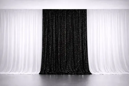 Black & White Elegance Draping (Chose Size)