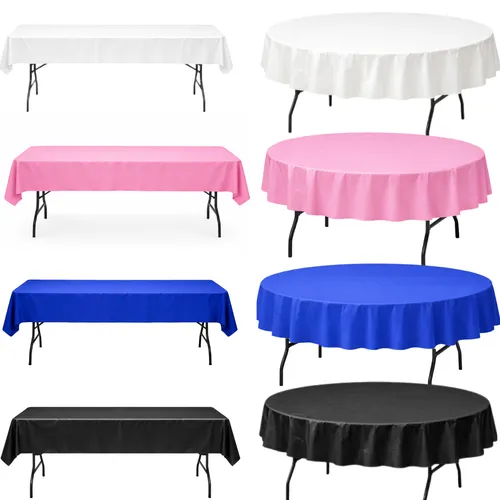 5 Plastic Table covers (Choose Style)
