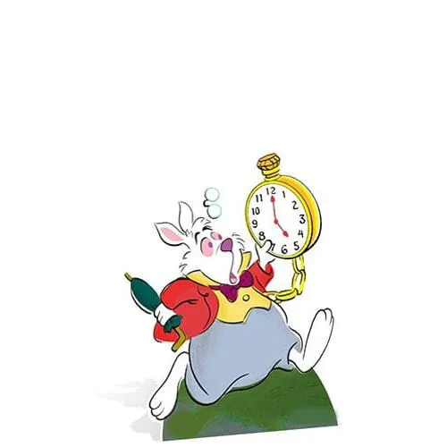 Life Size Wonderland White Rabbit Character
