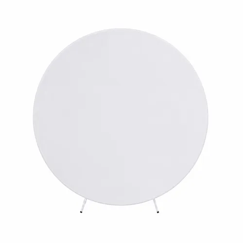 6ft White Arch Frame & Cover 