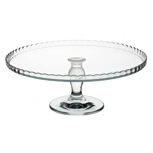 12.5 Inch Glass Cake Stand 