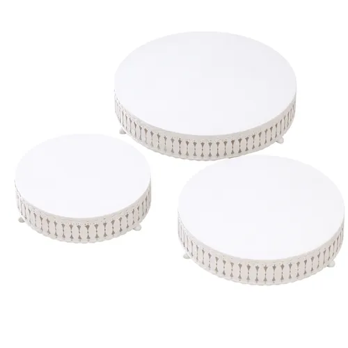 White dessert Trio