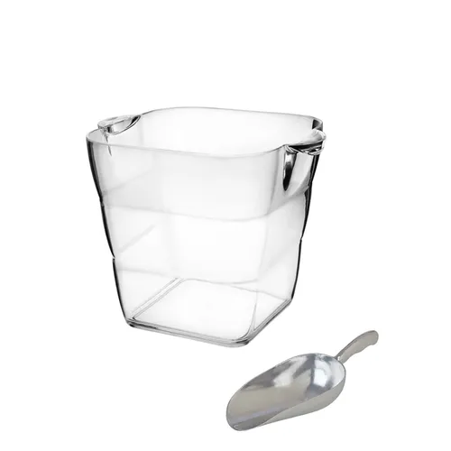 Acrylic Ice Bucket and Scoop