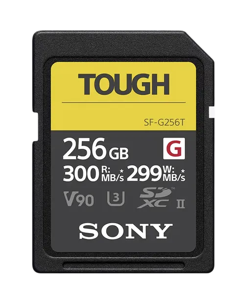 SONY-G series TOUGH 256GB SD Card