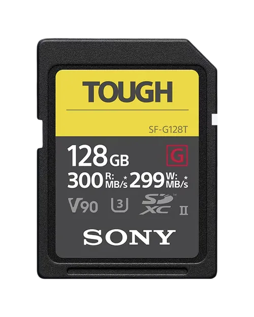 SONY-G series TOUGH 128GB SD Card