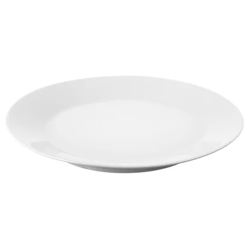 Assiette d'entrée blanc