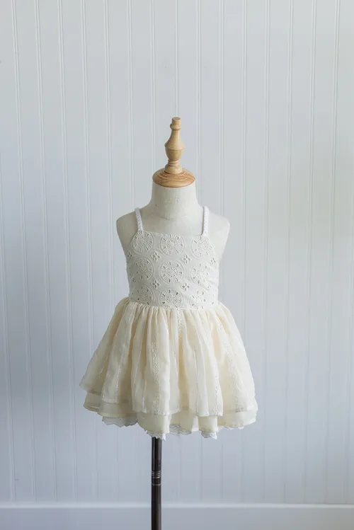 Love and Grow Cream Sea Princess Tunic Set
