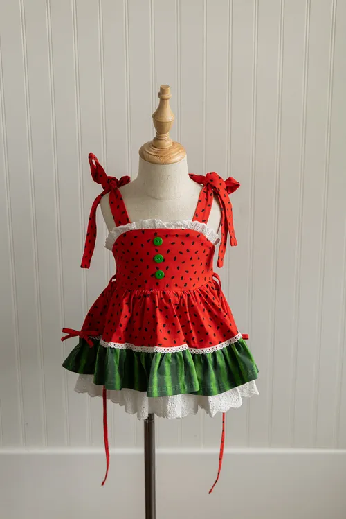 Always in Bloom Watermelon Tunic Set