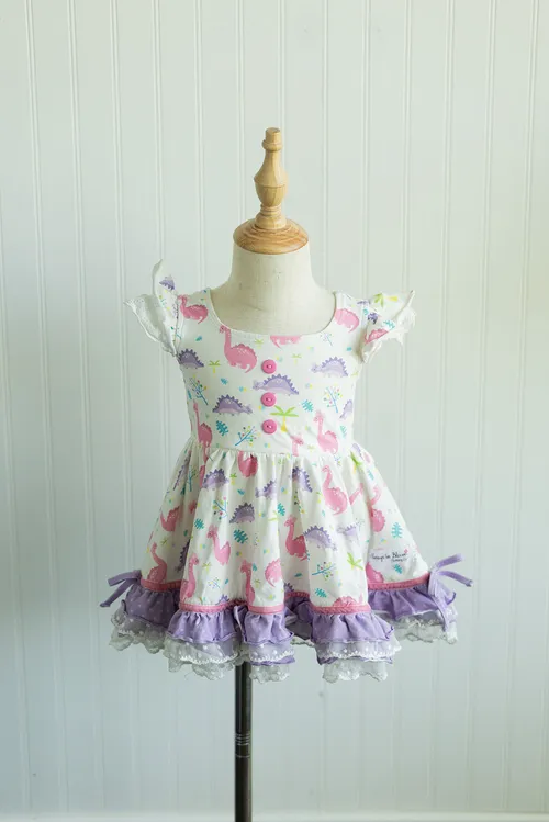 Always in Bloom Dinosaur Tunic Set