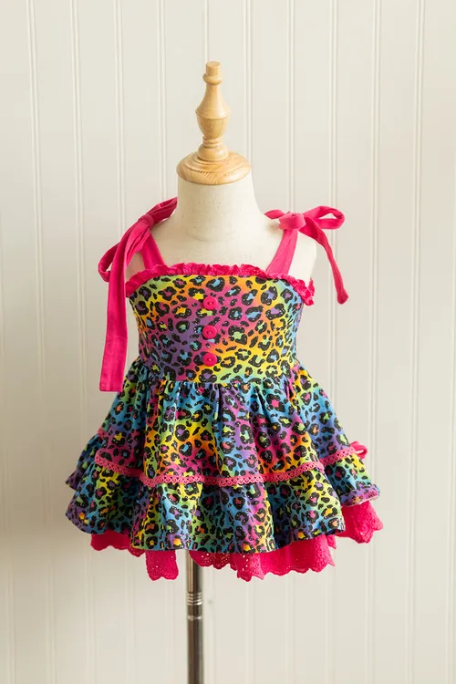 Always in Bloom Color Me Wild Tunic Set