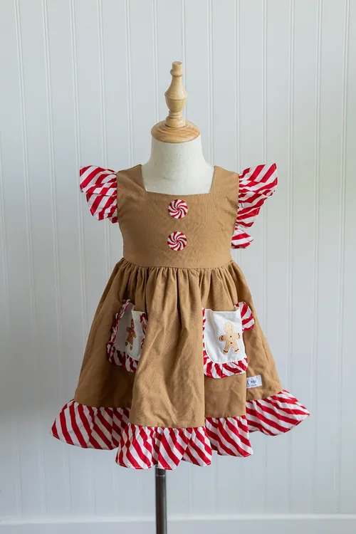 Bell and Omi Gingerbread dress