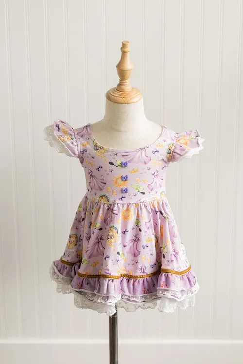 Always in Bloom Tower Princess Tunic Set