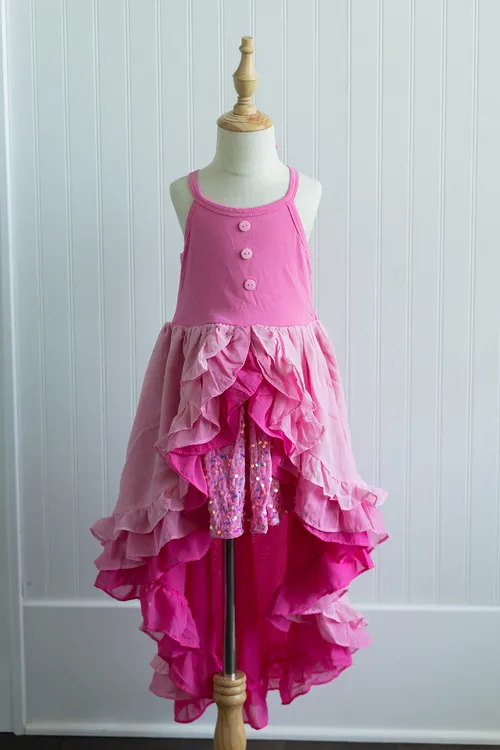 Little Vine Co Pretty in Pink Dress
