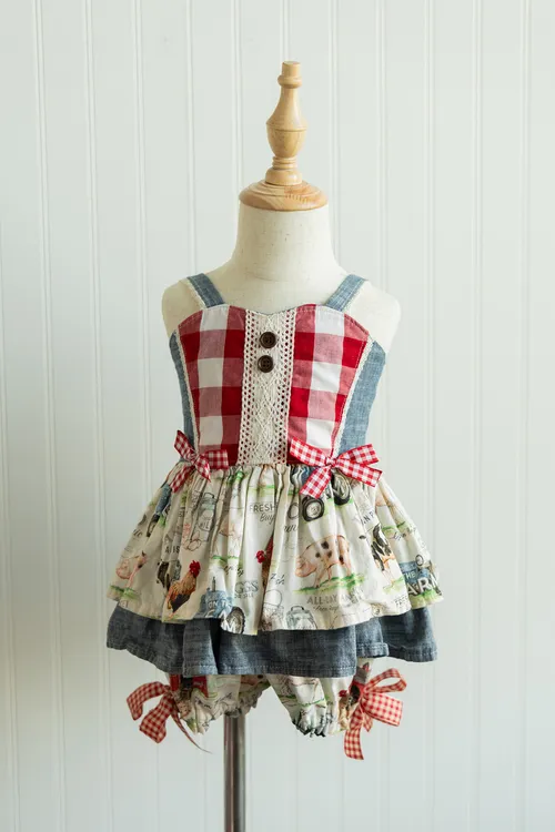 Bitty Bundles of Joy Farm Tunic Set