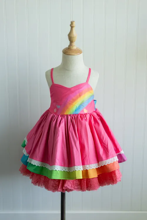 Wild Lilies Chasing Rainbows Dress