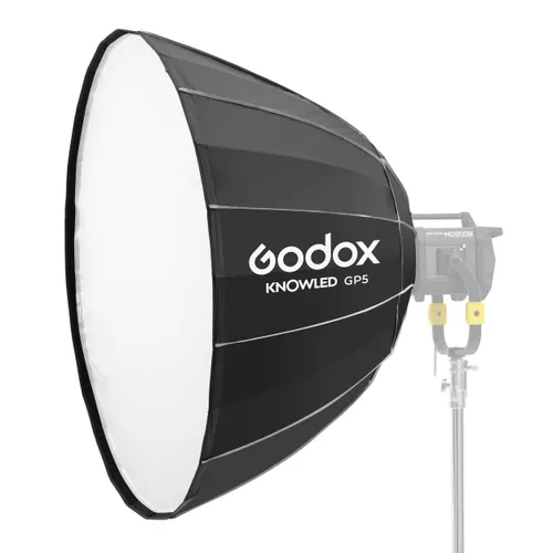 Godox GP5 150cm G-Mount Parabolic Softbox for KNOWLED MG1200Bi LED Light
