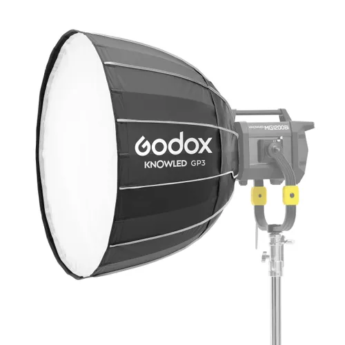 Godox GP3 90cm G-Mount Parabolic Softbox for KNOWLED MG1200Bi LED Light