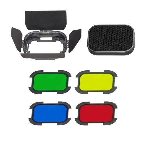 Godox BD-07 Barndoor & Gel Set for AD200ProII