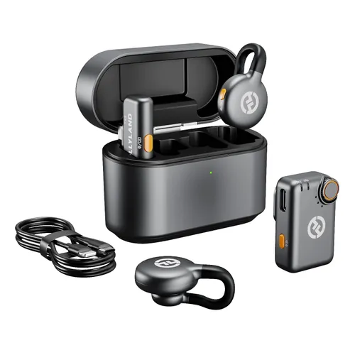 LARK M2S Wireless Lavalier Professional Audio Microphone Combo Kit