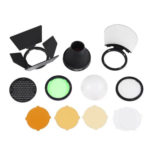 Godox AK-R1 Pocket Flash Accessory Kit for Round Flash Head Attachments
