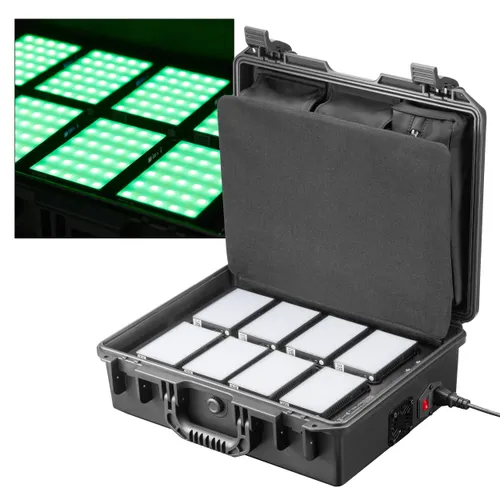 Godox KNOWLED C5R K8 Pocket-Sized RGBWW Creative LED Light Panels Kit