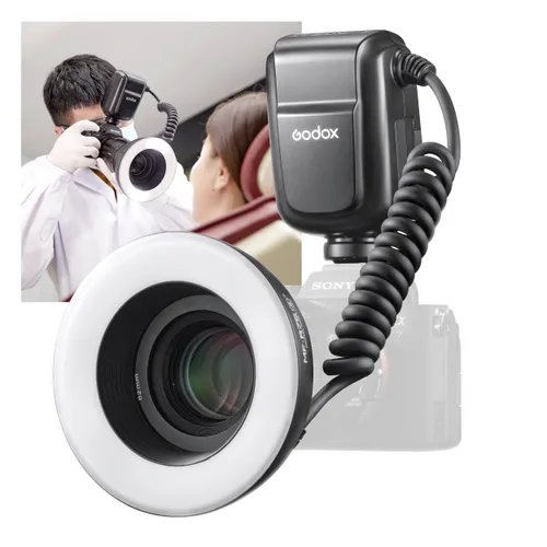 Godox MF-R76S+ Dental Photography Ring Flash for Sony